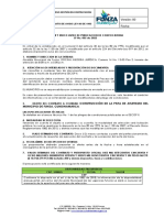 Formato de Aviso Ley 80 de 1993 Sistema Integrado de Gestión