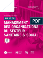 Master: Management Des Organisations Du Secteur Sanitaire & Social