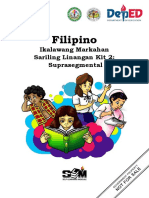 Filipino: Ikalawang Markahan Sariling Linangan Kit 2: Suprasegmental