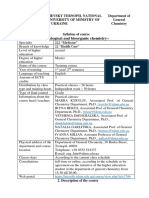 Biological and Bioorganic Chemistry