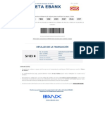 Boleta Ebanx: Detalles de La Transacción