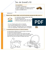 Plan de Travail N 8 °