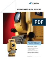 Reflectorless Total Stations: GPT-3100W Series