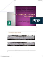 Lecture # 02 Flexural Analysis and Design of Reinforced Concrete Beam