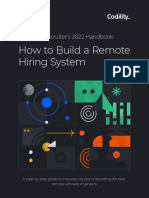 The Tech Recruiter’s Guide to Building a Remote Hiring System