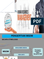 MATERI 2 SESI I - Peran Dan Fungsi MSDM