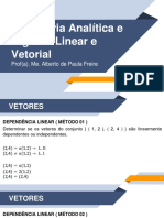 Geometria Analítica e Álgebra Linear e Vetorial - UN1 - Vídeo 02