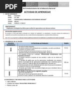 Actividad de Aprendizaje 1 - 1ro-ABC - 13 Al 17 de Junio
