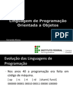 02 Introdução A Programação Orientada A Objetos