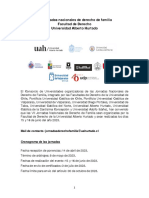 VII Jornadas Nacionales de Derecho de Familia Facultad de Derecho Universidad Alberto Hurtado