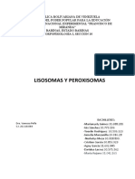 Lisosomas y peroxisomas: estructura y función