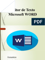 Editor de Texto Microsoft WORD