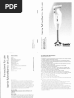 Download Bamix Blender Manual by whyisnaughty SN63604467 doc pdf