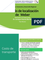 Modelo de Localización de Weber