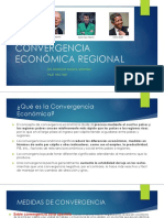 Convergencia Económica Regional: Dr. Enrique Huerta Berríos Past Rector