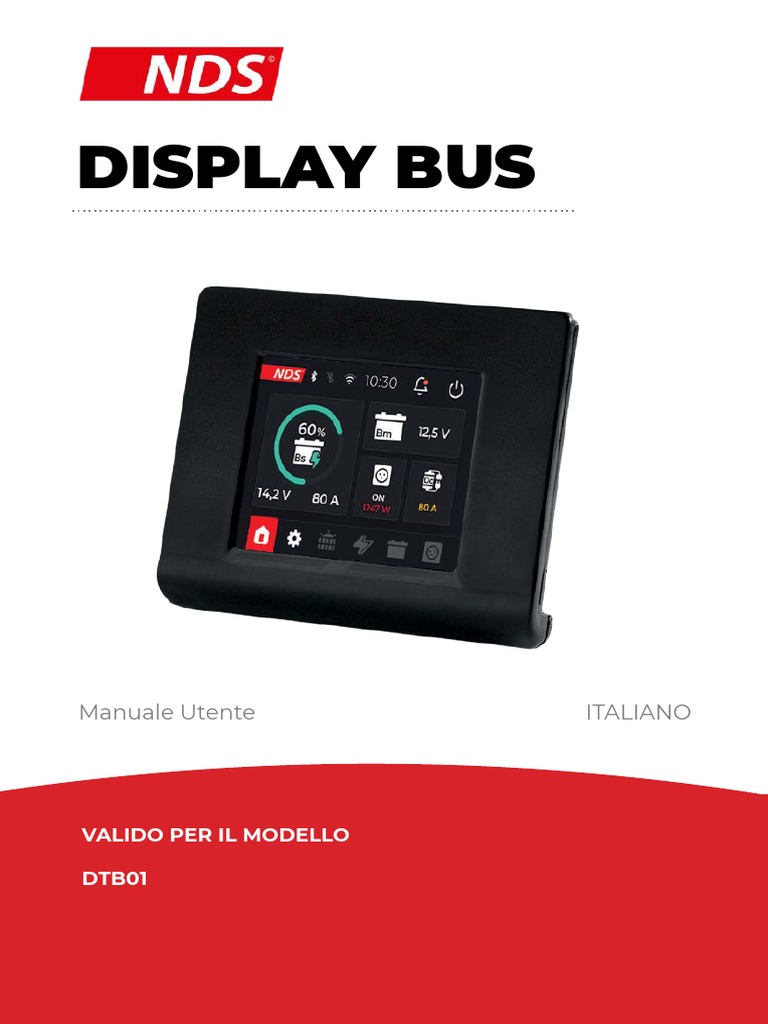 Display Bus: Manuale Utente Italiano | PDF