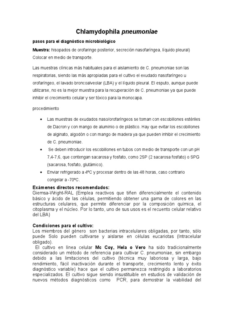 Chlamydophila Pneumoniae | PDF | Anticuerpo | Elisa