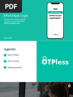 WhatsApp Login by OTPless