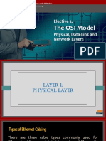 OSI Model - Physical, Data-Link and Network Layers