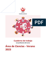 Área de Ciencias - Verano 2023