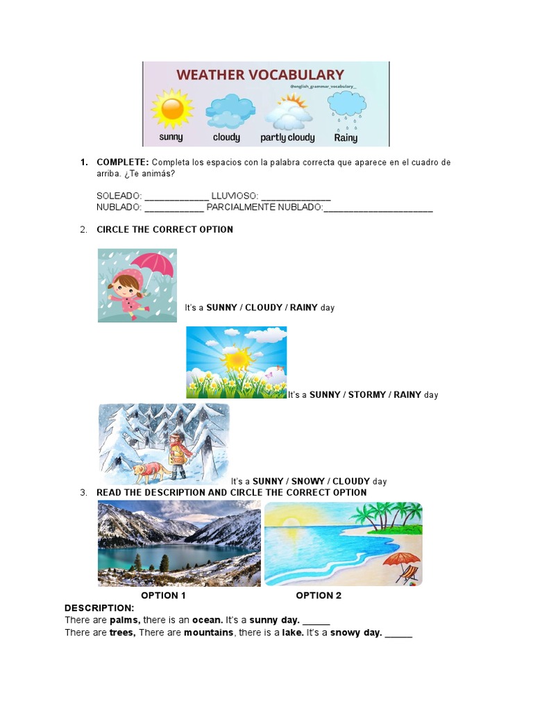 The weather | PDF