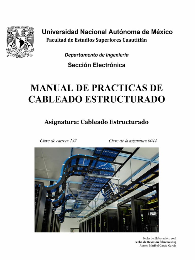 Implementación Y Análisis De Un Sistema De Cableado Estructurado En Un