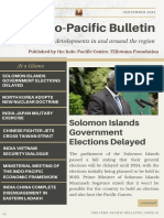 Weekly Indo-Pacific developments