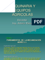 TEMA 1 Fundamentos de La Mecanización PDF