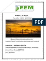 Rapport de Stage: Parc Éolien 200 MW AKHFENNIR