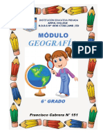 Geografía 6° I Bimestre