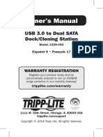 Tripp Lite Owners Manual 814114