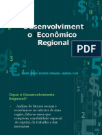 Desenvolviment o Econômico Regional