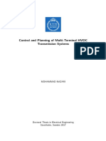 Control and Planning of Multi-Terminal HVDC Transmission Systems