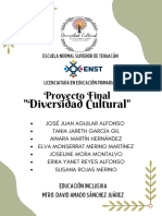 Proyecto Final: "Diversidad Cultural"