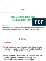 Unit 2: The Childbearing and