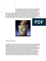 Starbucks Report