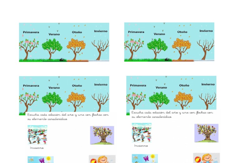 Estaciones Del Año Pdf