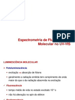 Espectrometria de Fluorescência Molecular No UV-VIS: Capítulo 4