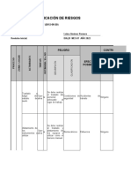 Matriz de Identificación de Riesgos: METODOLOGÍA GUÍA GTC 45 (2012-06-20)