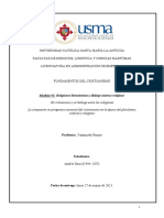 Universidad Católica Santa María La Antigua Facultad de Negocios, Logística Y Ciencias Marítimas Licenciatura en Administración de Empresas