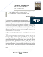 Entre La Familia y El Mercado: Pobreza Femenina en Un Programa de Asistencia Social en Chile