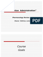Pharmacology Medication Administration, Eleanor Wolfram - Feb 2011