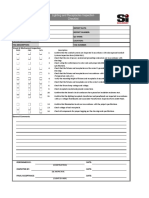 SI306-F016 Lighting and Receptacles Installation Checklist