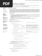 Linux Tutorial - DHCP Server Configuration