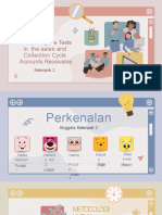 Completing The Tests in The Sales and Collection Cycle Accounts Receivable