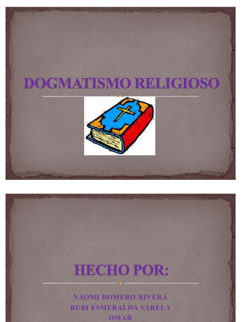 Dogmatismo religioso y estado laico | PDF