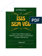Isis Sem Véu Vol. III - Helena Petrovna Blavatsky