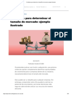 3 Métodos para Determinar El Tamaño de Mercado: Ejemplo Ilustrado