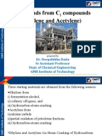Compounds From C Compounds (Ethylene and Acetylene)