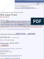 Medien Blamage T.1 - 25.01.  JEMEN - Heute ziehen die Mainstreammedien nach
